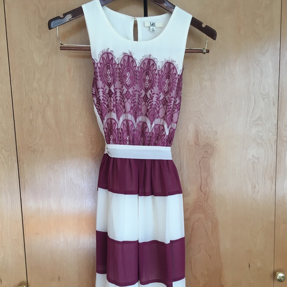 YA Los Angeles Dress - Pink & White